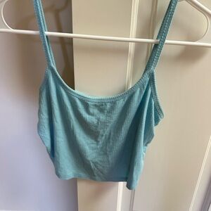 BP Women’s Blue Cropped Tank Top Size Small (pre-owned)